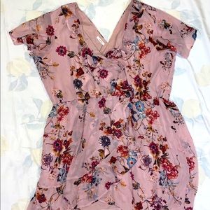Plus Size 3x Pink Floral Maurice’s Dress